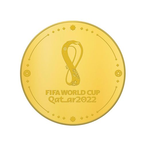 صورة Gold 24k Plated Medal "Victory"